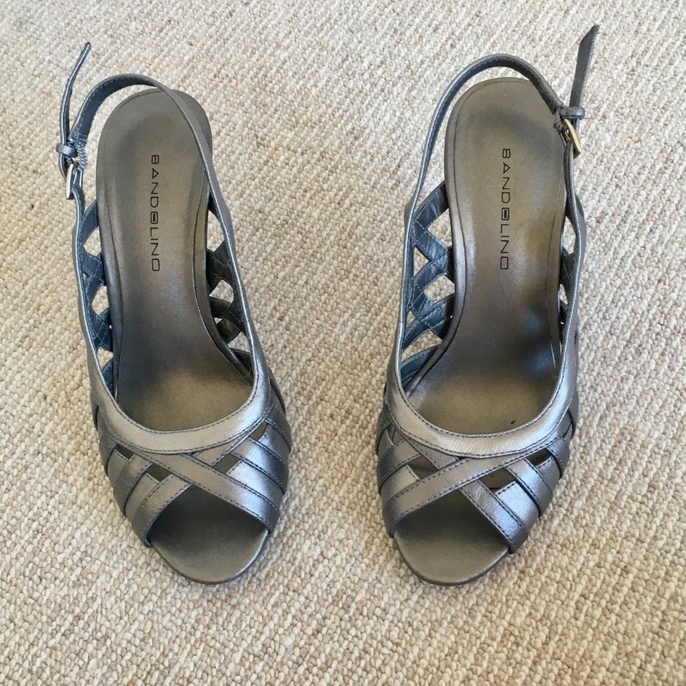 silver heels